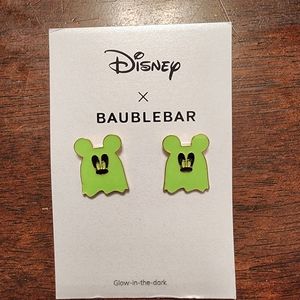 Disney x Baublebar Mickey Ghost Earrings